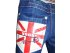 Яркие джинсы на резинке для мальчиков, арт. М7675.