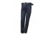Черные брюки-стрейч для мальчиков, ремень в комплекте, арт. М12019.