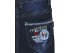 Стильный джинсовый полукомбинезон для мальчиков, арт. М13663.