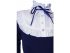 Комбинированная трикотажная блузка с длинным рукавом, арт. К701209.