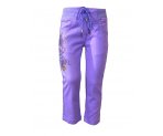 Яркие летние брюки на мягкой резинке, для девочек, арт. I33189.