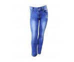 Стильные джинсы модной варки, для девочек, арт. I31522.