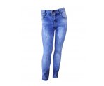 Стильные облегченные джинсы для девочек, арт. I32424.