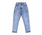 Ультрамодные джинсы-момы  для девочек,арт. I34710.