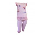 Летний костюм (туника+леггинсы), для девочек, арт. XL201292/X201289.