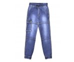 Стильные облегченные джинсы-джоггеры для мальчиков, арт. М14722.