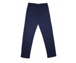 Синие школльные брюки из немнущейся ткани, для мальчиков,арт. 216002.