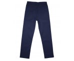 Синие школьные брюки для мальчиков из немнущейся ткани, арт. 216005.