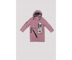 Нежное розовое пальто для девочек, арт. 2101.