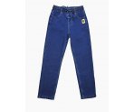 Стильные утепленные джинсы на резинке для мальчиков, арт. М18036.