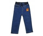 Утепленные джинсы на мягкой резинке для мальчиков, арт. AV21001.