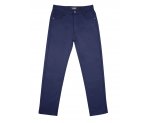 Синие школьные брюки из немнущейся ткани, для мальчиков, арт. 216012.