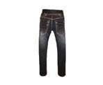 Стильные джинсы-стрейч для мальчиков, ремень в комплекте, арт. М4496.