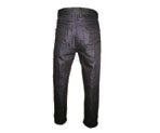Черные джинсы-стрейч для мальчиков, ремень в комплекте, арт. AN050.