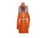 Модное пальто для девочек Ievin Fоrce, с оригинальной меховой опушкой, арт. I956.
