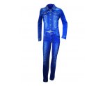 Стильный джинсовый костюм для девочек, арт. I31790-8/I31790.