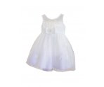Нежное белое платье 45013.