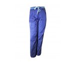 Синие брюки из плащевой ткани, подклад - хлопок, арт. Е2060-1.
