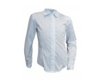Белая блузка на пуговицах, с длинными рукавами, арт. 700572.