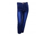 Утепленные темно-синие джинсы для мальчиков, арт. М12911.