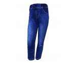 Утепленные джинсы для мальчиков на мягкой резинке, арт. AN5367.