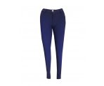 Синие утепленные брюки-стрейч для девочек, арт. А15522.