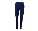 Синие утепленные брюки-стрейч для девочек, арт. А14522.