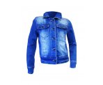 Стильная джинсовая куртка для девочек, арт. I33607-8.