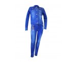 Практичный джинсовый костюм для девочек, арт.  I33749-8/I33749.
