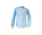 Голубая блузка для школы, арт. К701351-1.