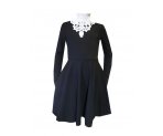 Оригинальное черное школьное платье  для девочек, арт. К701420.