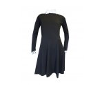 Черное школьное платье  для девочек, арт. К701421-2.