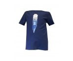 Синяя футболка с принтом, арт. XB55703.