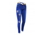 Стильные  джинсы для девочек, арт. I33899.