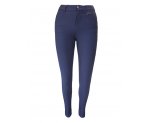 Утепленные синие брюки для девочек, арт. А18146-1.