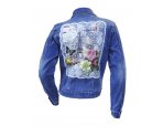 Оригинальная джинсовая куртка для девочек, арт. I34500-8.